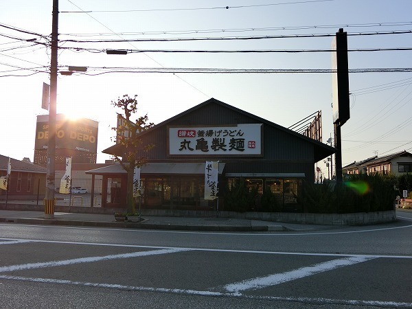３１２Ｔ　丸亀製麺（飲食店）／587m　